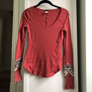 Free People Thermal Top